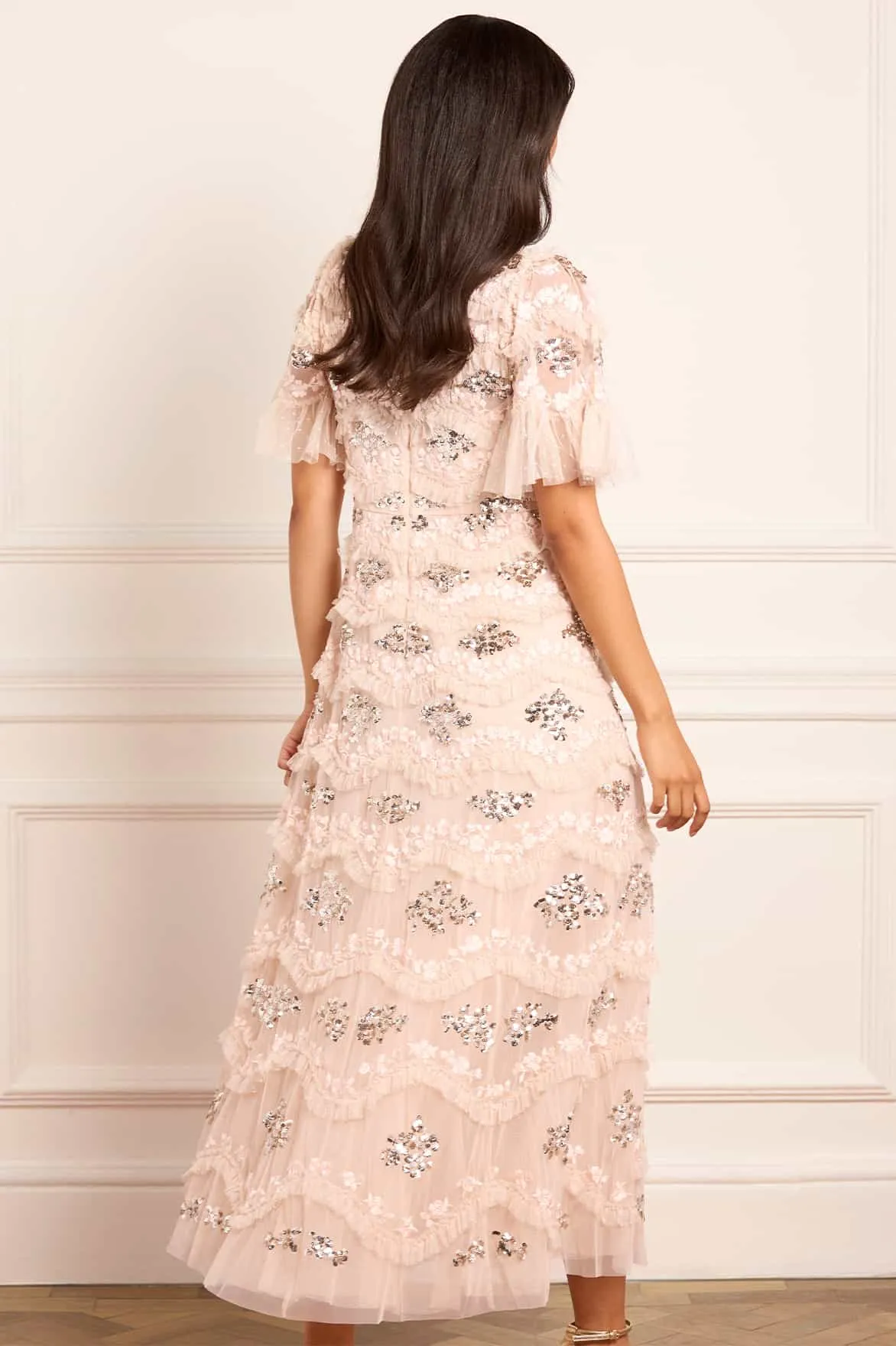 Daisy Wave Ankle Gown Chic Wear Timeless and Comfortable