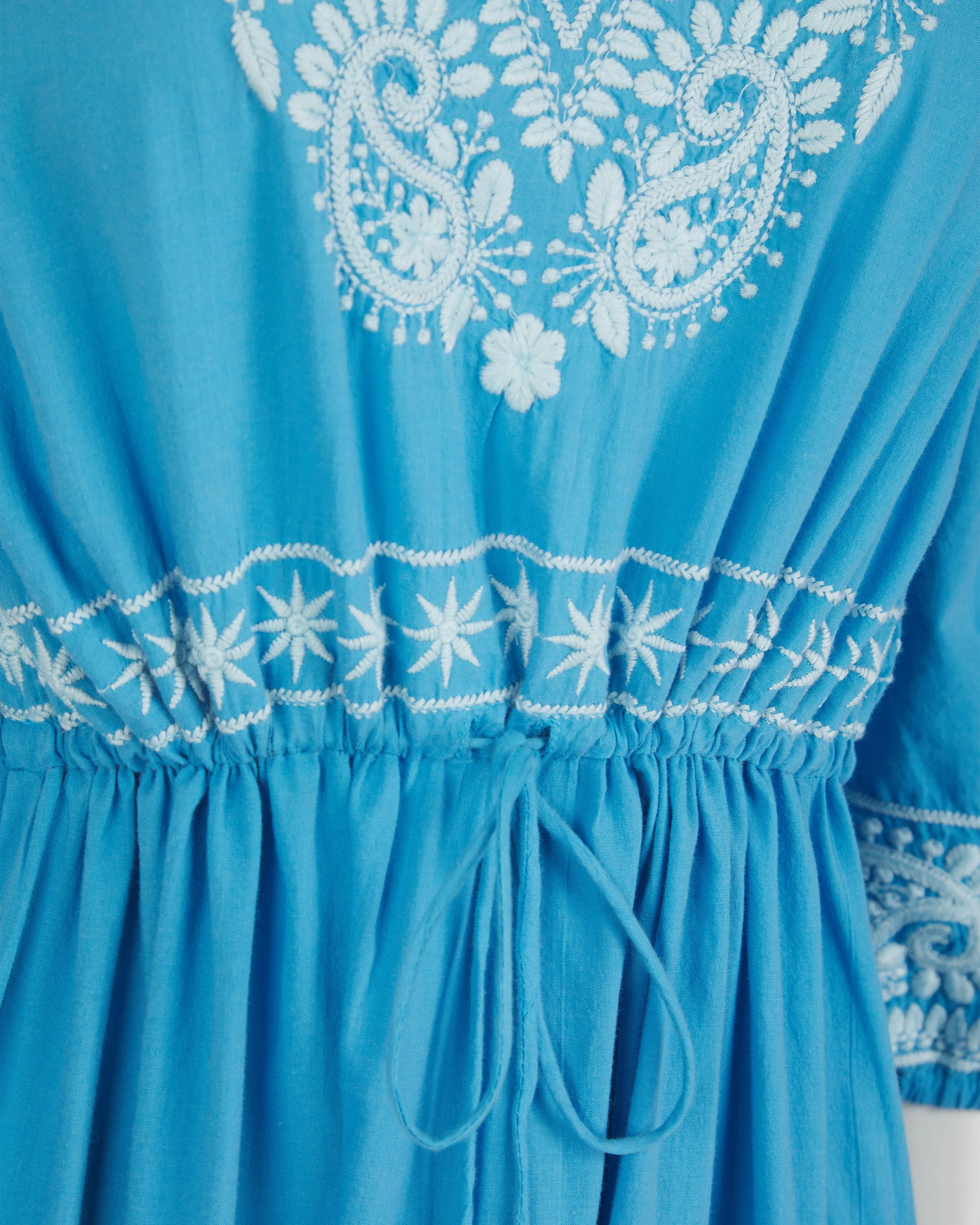 Azul Kaftan Cornflower Jewel Tones Bloom Soft