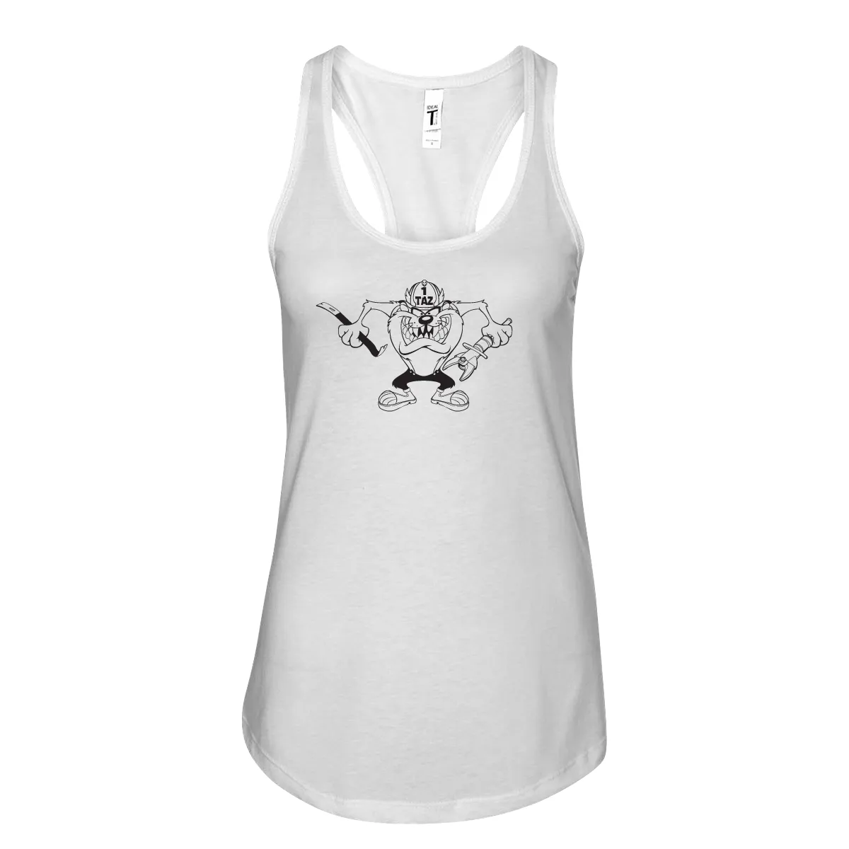 FFC 343 Crazy Taz Premium Women's Racerback Tank