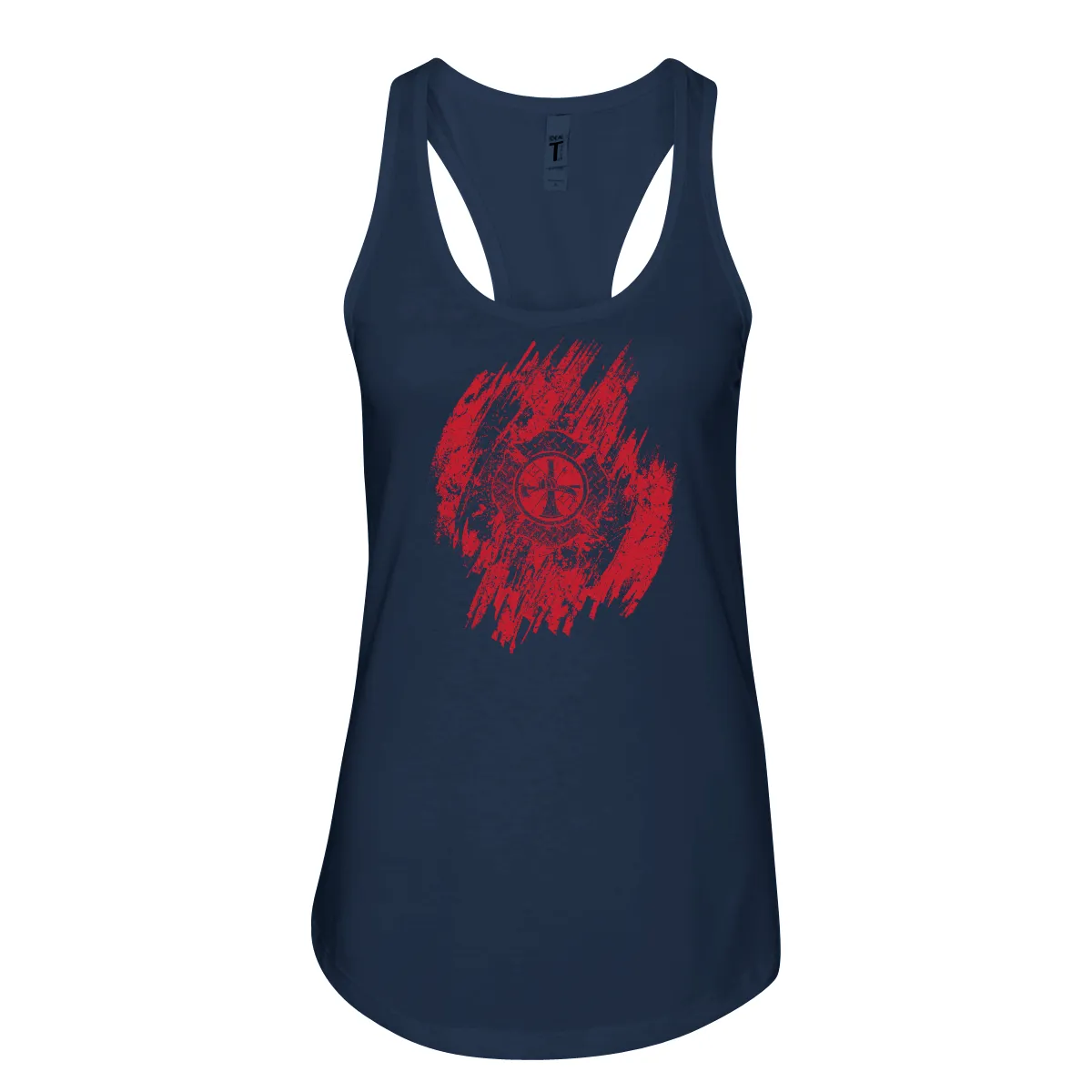 FFC 343 It Get's Messy Maltese Women's Racerback Tank