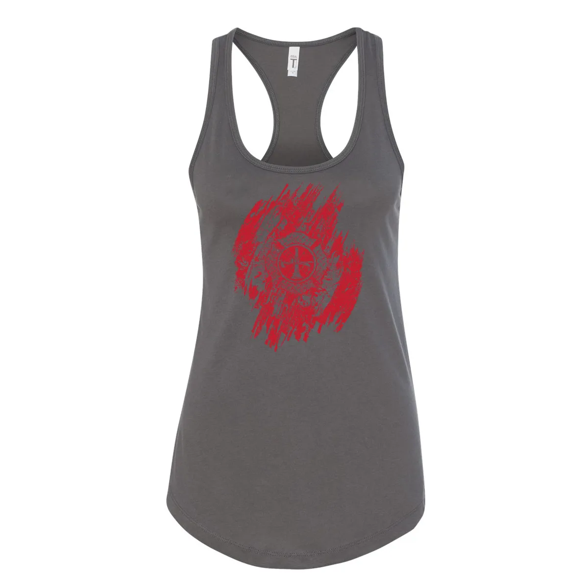 FFC 343 It Get's Messy Maltese Women's Racerback Tank