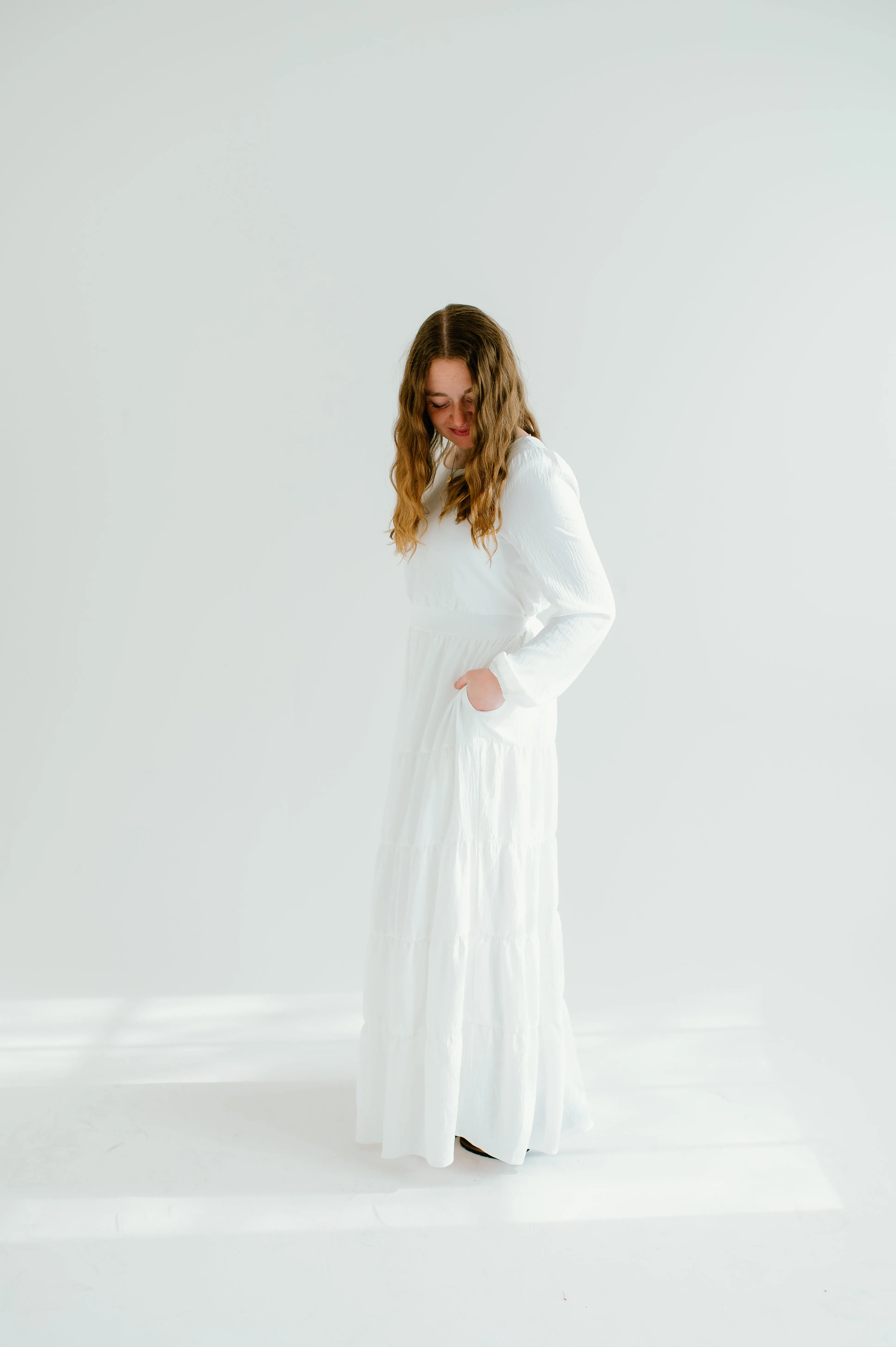 Side-Slit Melissa Temple Dress