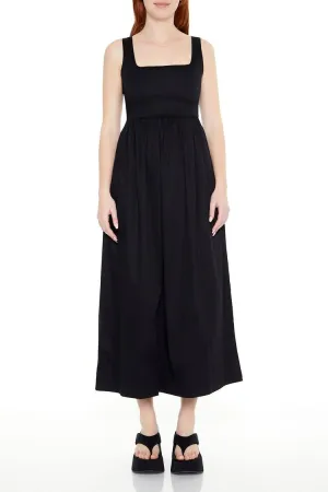 Fit &amp; Flare Maxi Dress