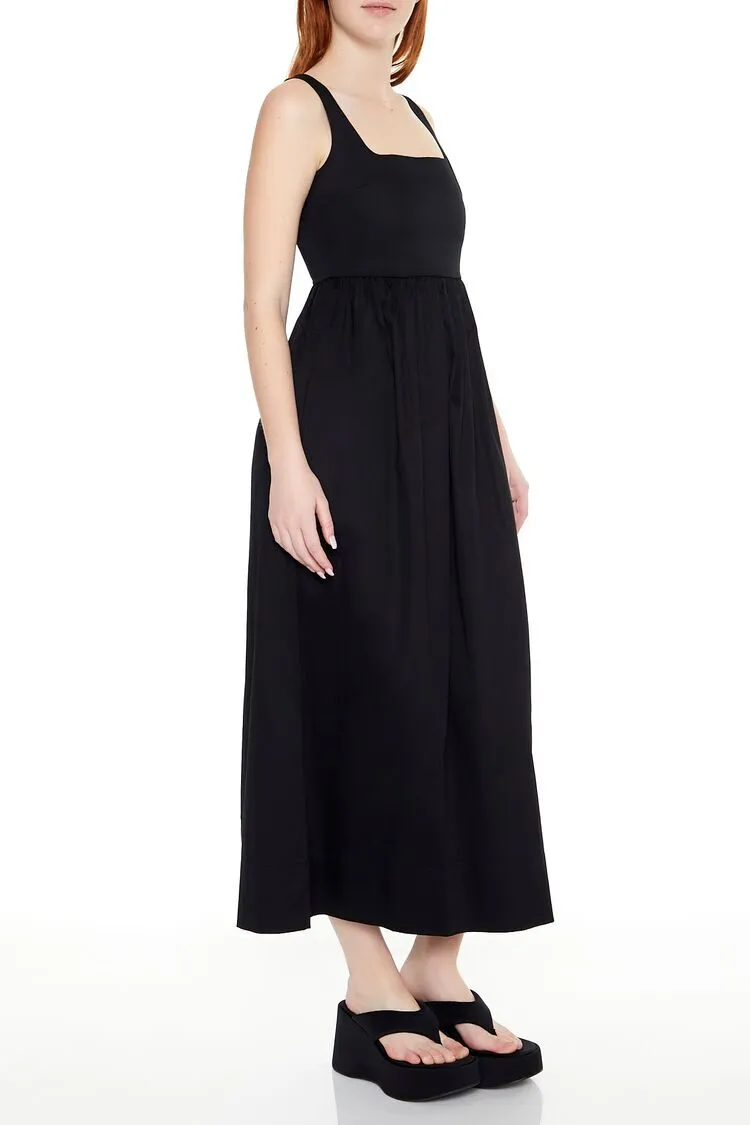 Fit &amp; Flare Maxi Dress