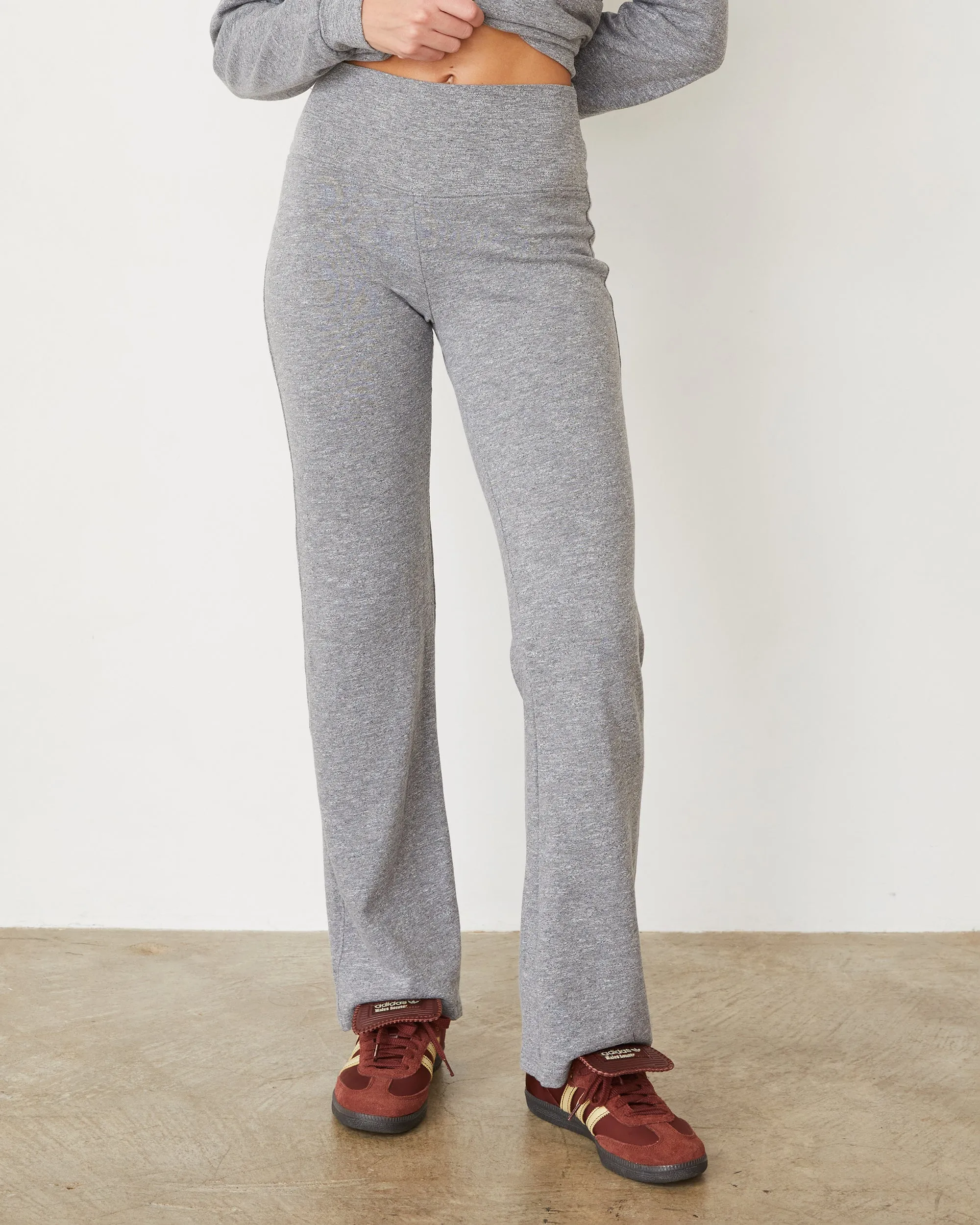 Contrast Trim Original Fleece Flare Pant
