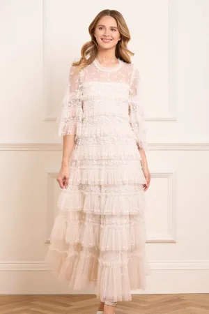 Emily Lace Ankle Gown Floor-Length