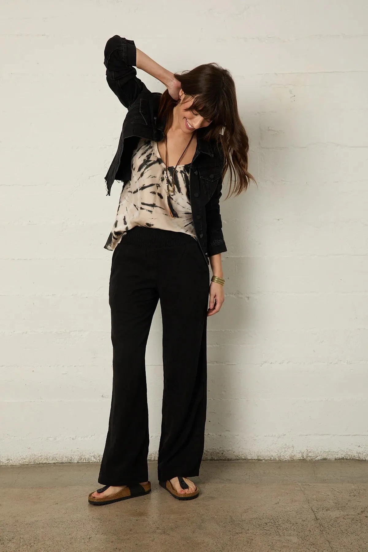 Sustainable Material Blend Anti Static Lining River and Sky Stinson Pant