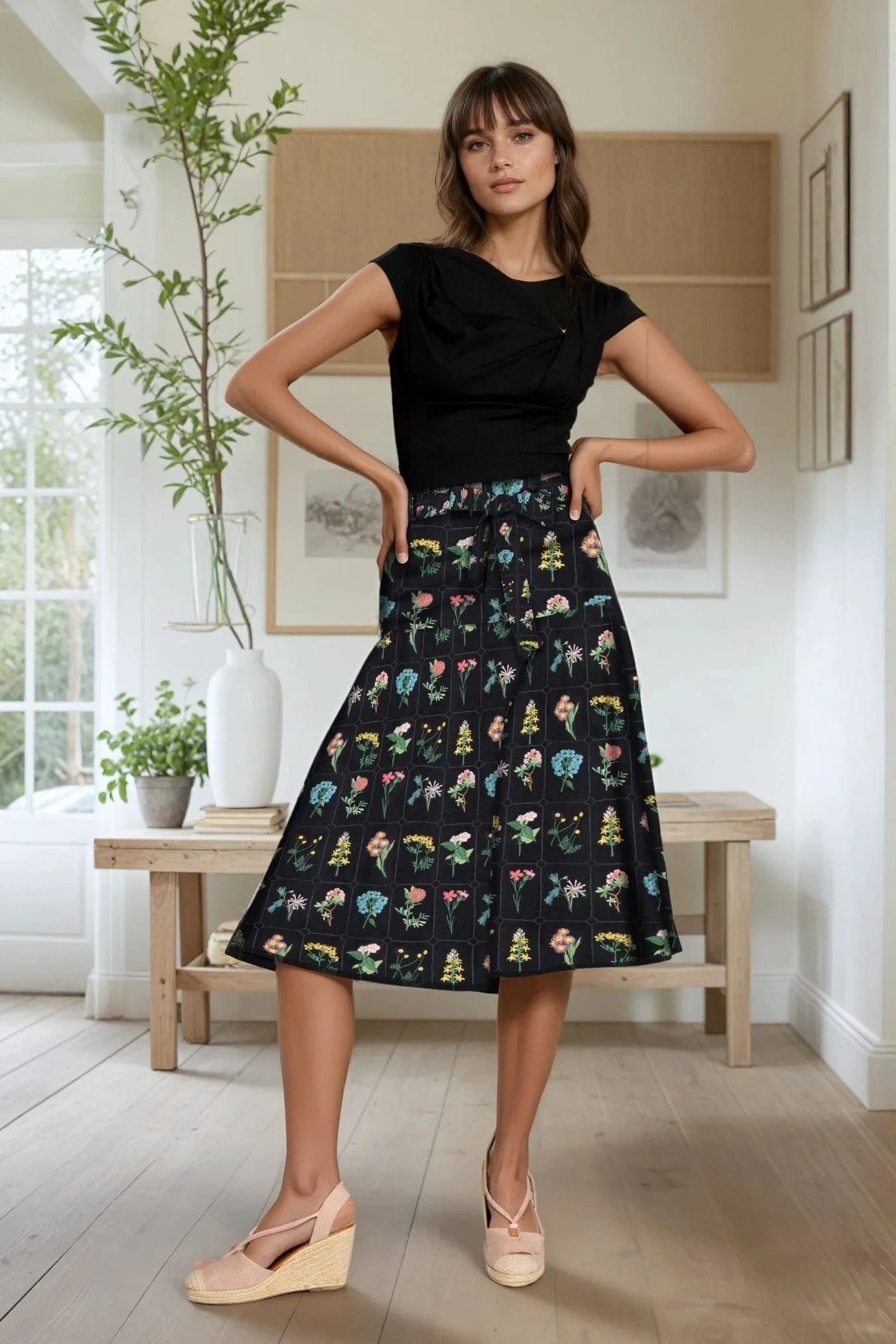 Festival Outfit Allas Skirt ?C Botanicals