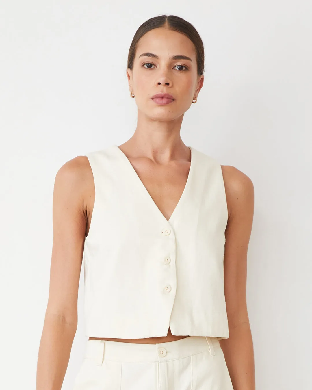 Casual dress Soft Twill Relaxed Vest