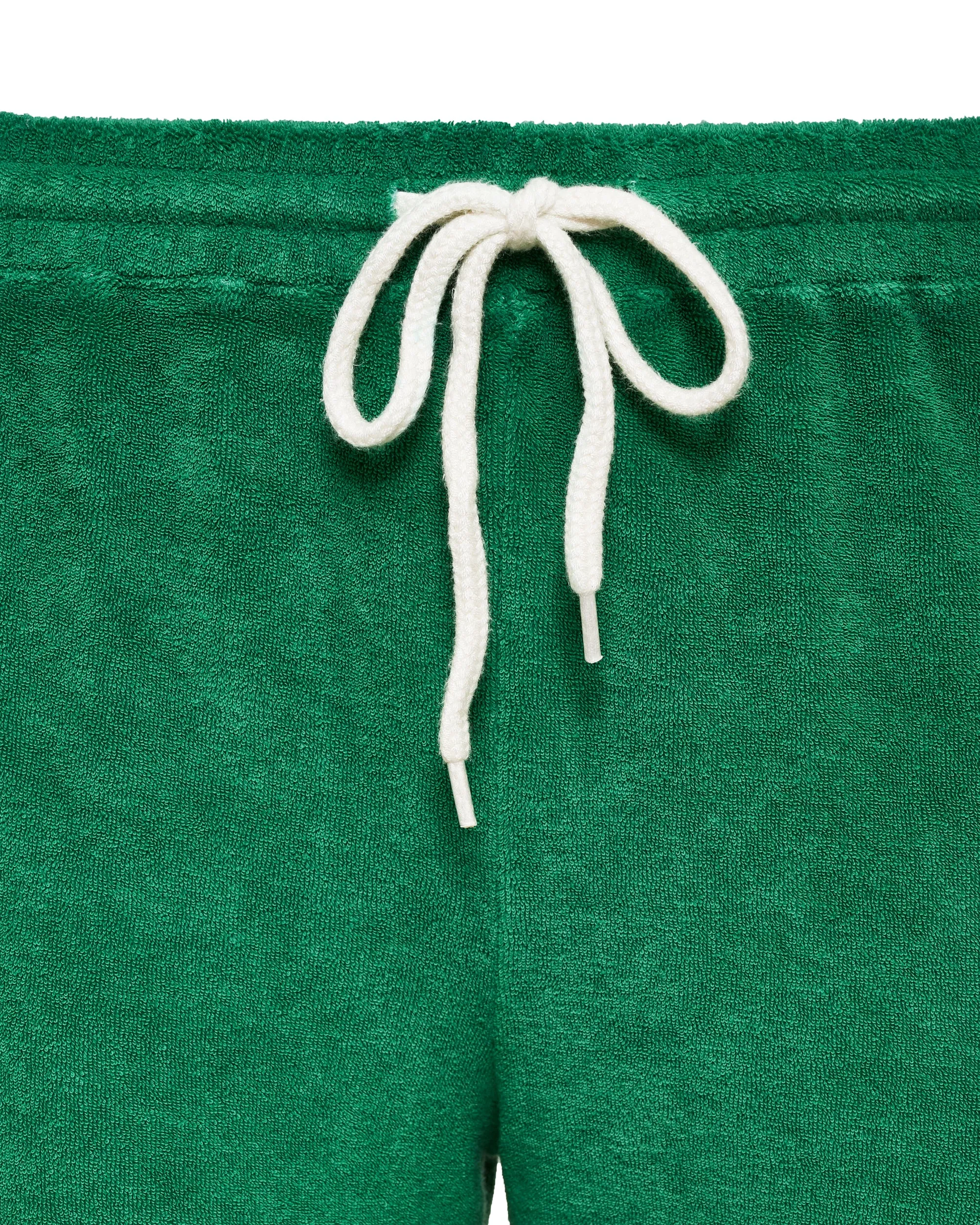 Terry Cloth Crop Pant Easy Access