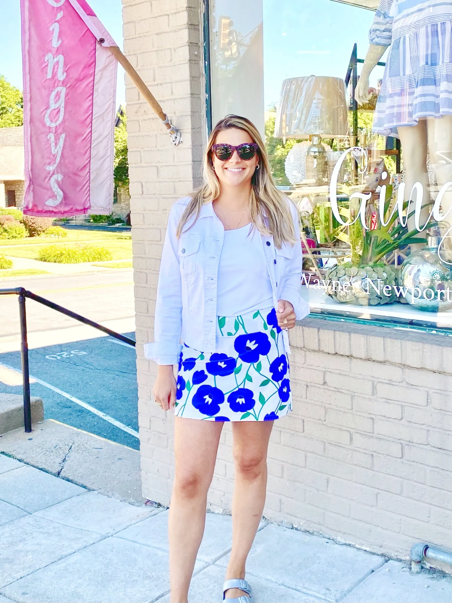 Perfect Comfort Fit Razi Skort Pop Art Flower