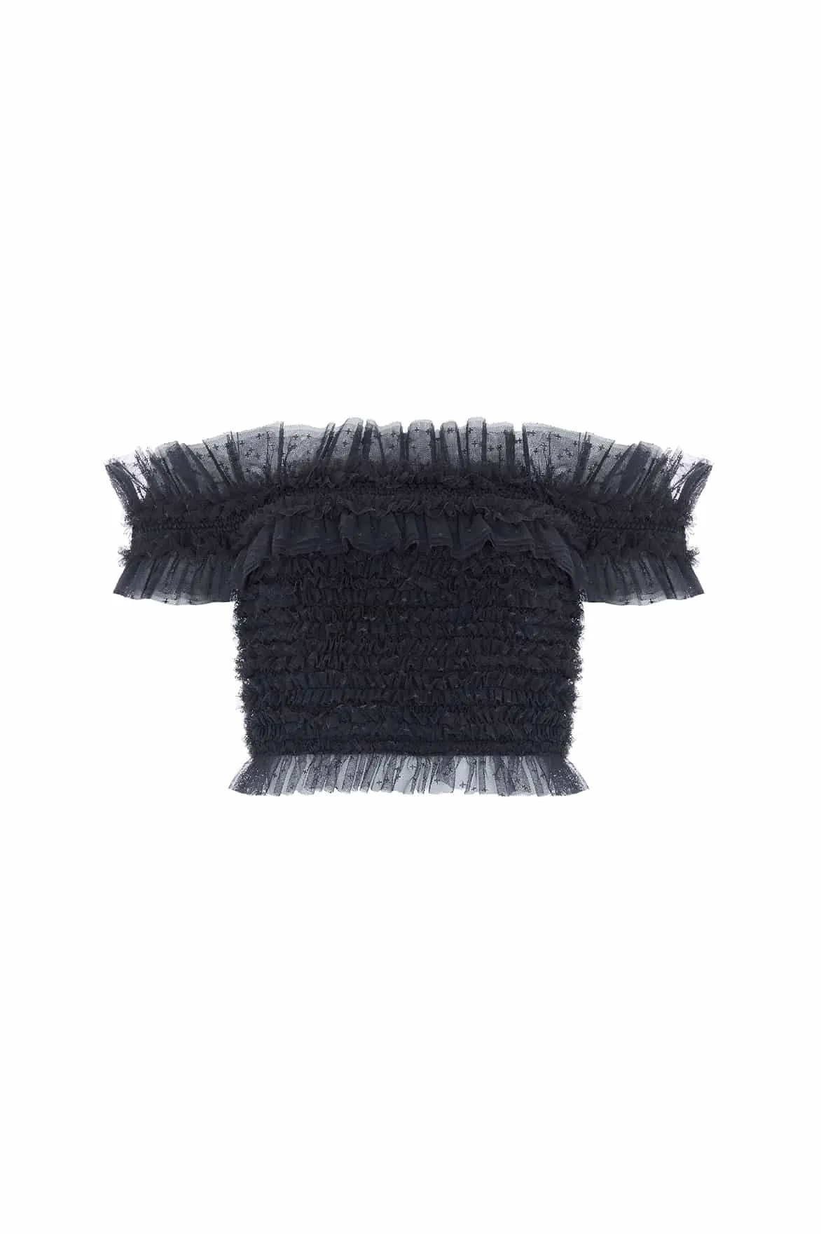 Soft Touch Hattie Smocked Off-Shoulder Top