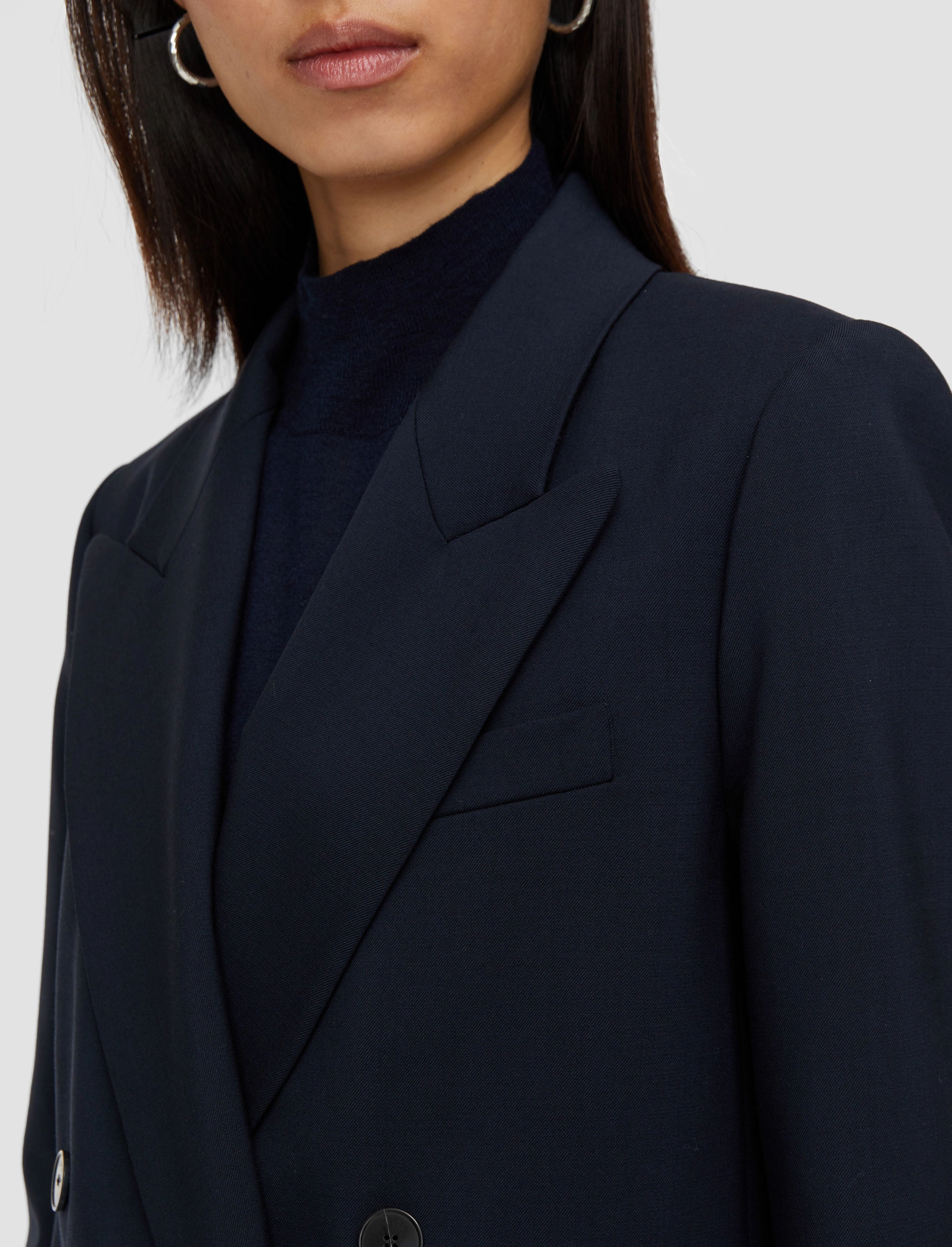 Trendy Outerwear Charm Jaden Tailoring Wool Stretch Jacket