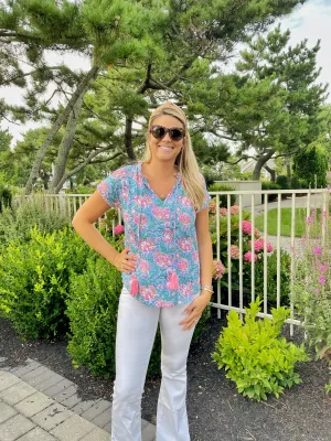 Kensington Top Apricot Afternoon Ergonomic Fit Design