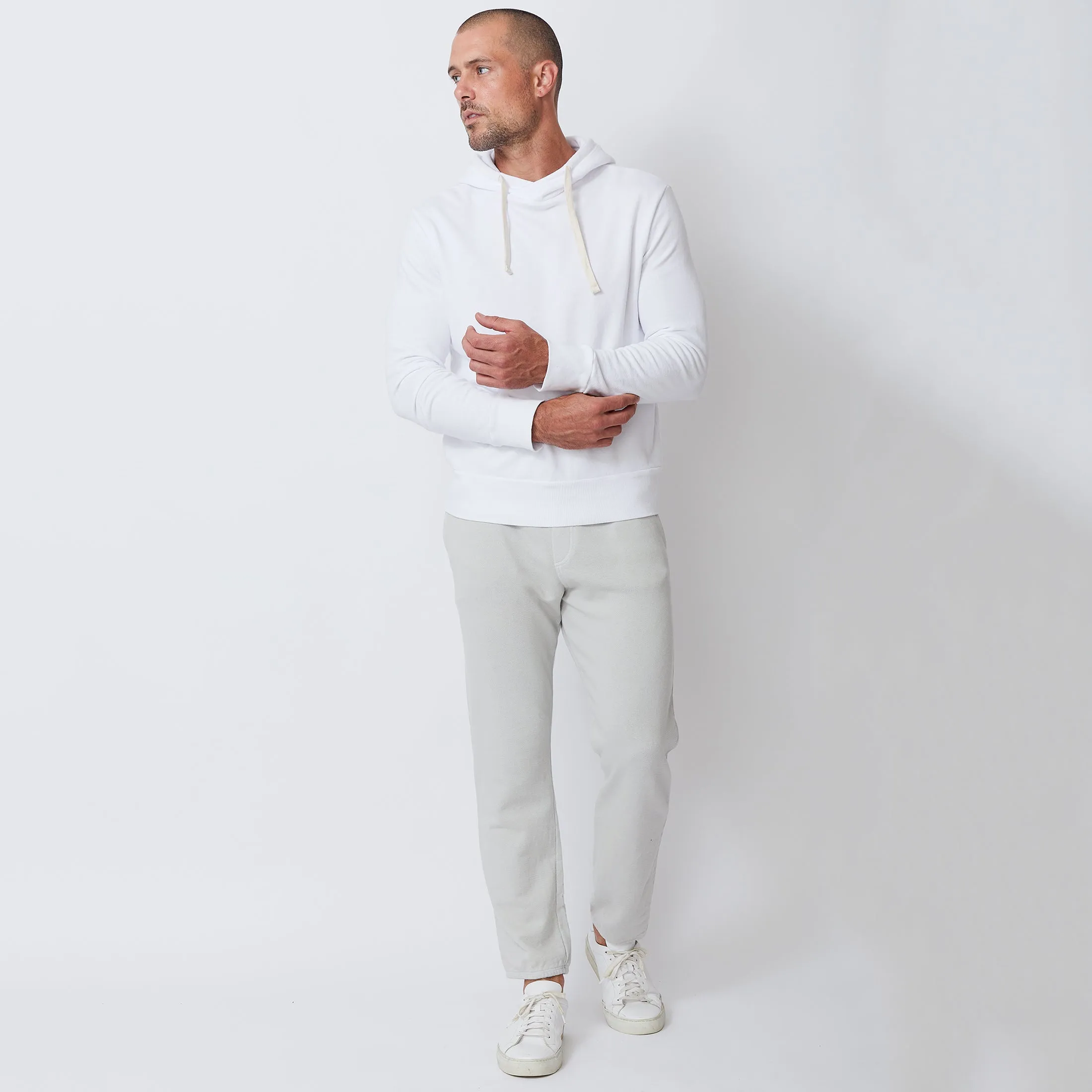 Professional Cut Bonded Hemline Pullover Hoody