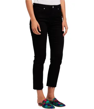 Free People Womens Cigarette Crop Slim Fit Jeans