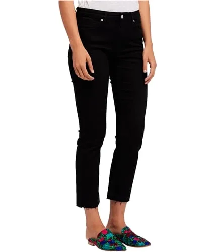 Free People Womens Cigarette Crop Slim Fit Jeans