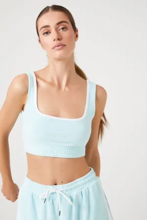 French Terry Ringer Sports Bra