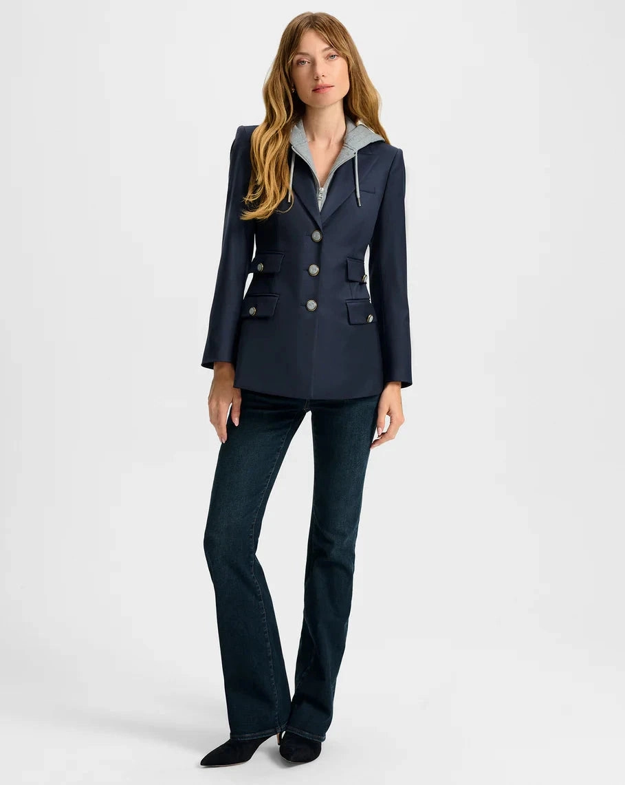 Nalani Dickey Jacket Navy Chill Weather Christmas