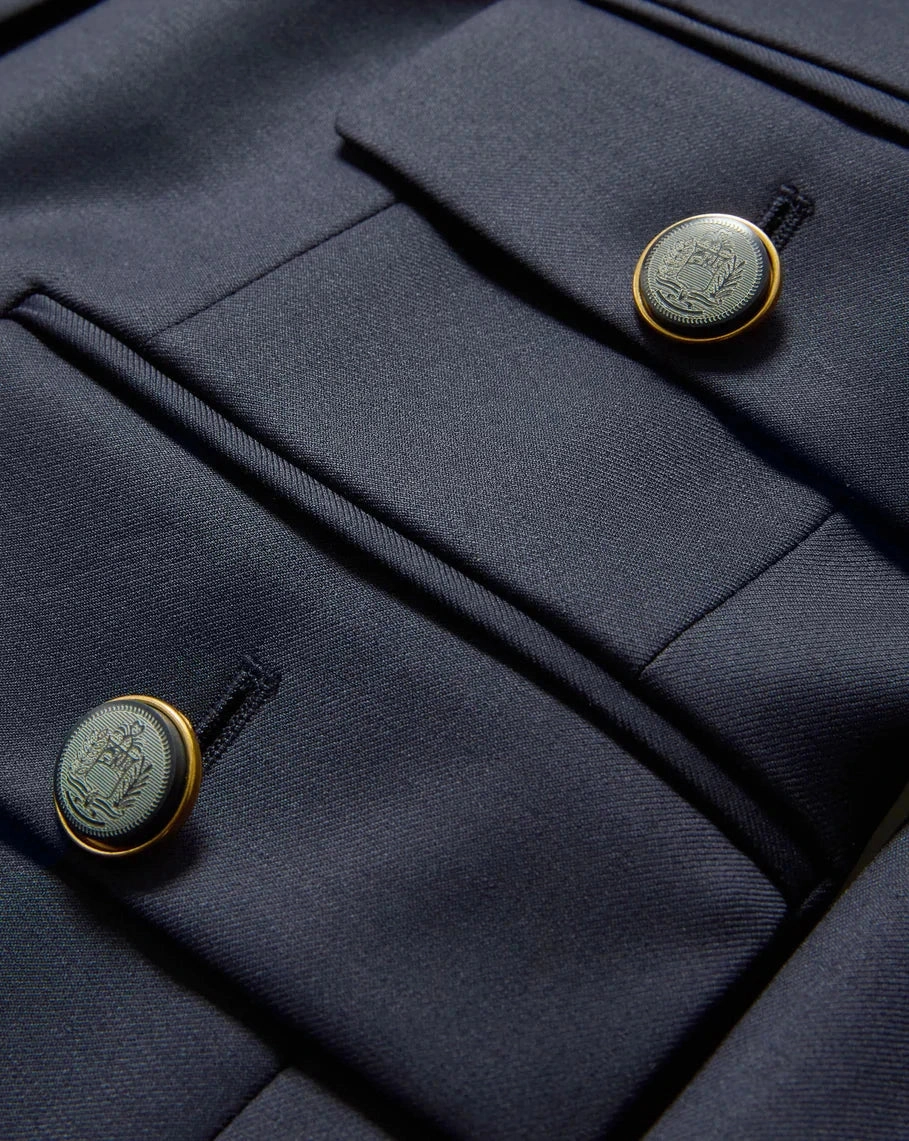 Nalani Dickey Jacket Navy Beret