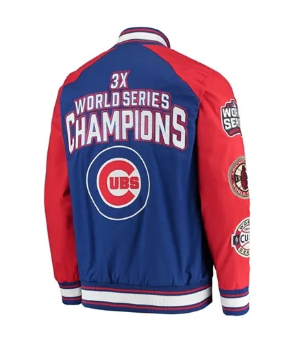 G-Iii Sports Mens Cubs Commemorative Jacket