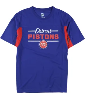 G-Iii Sports Mens Detroit Pistons Graphic T-Shirt, TW1