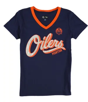 G-Iii Sports Womens Edmonton Oilers Graphic T-Shirt