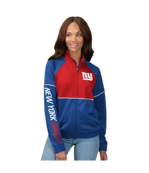 G-Iii Sports Womens New York Giants Track Jacket Sweatshirt