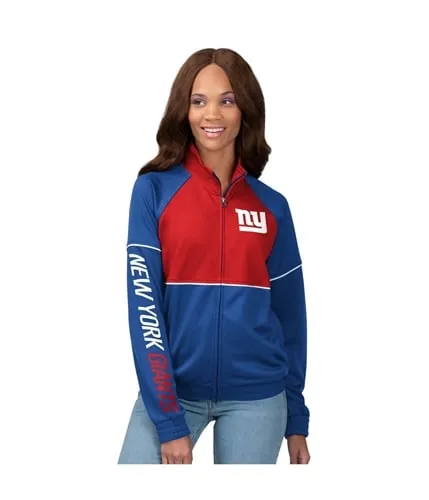 G-Iii Sports Womens New York Giants Track Jacket Sweatshirt