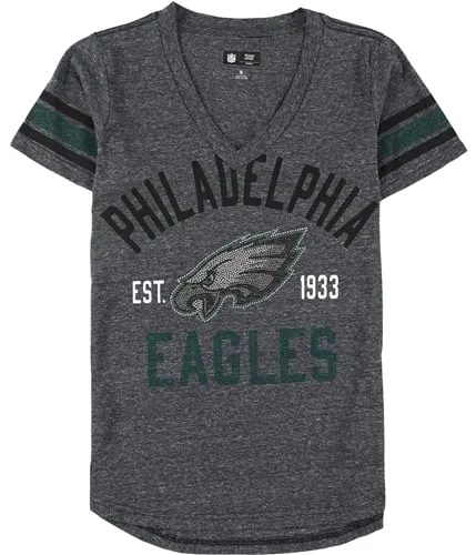 G-Iii Sports Womens Philadelphia Eagles Embellished T-Shirt, TW3