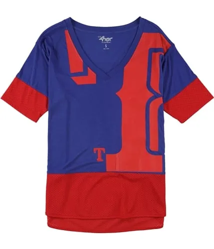 G-Iii Sports Womens Texas Rangers Graphic T-Shirt, TW1