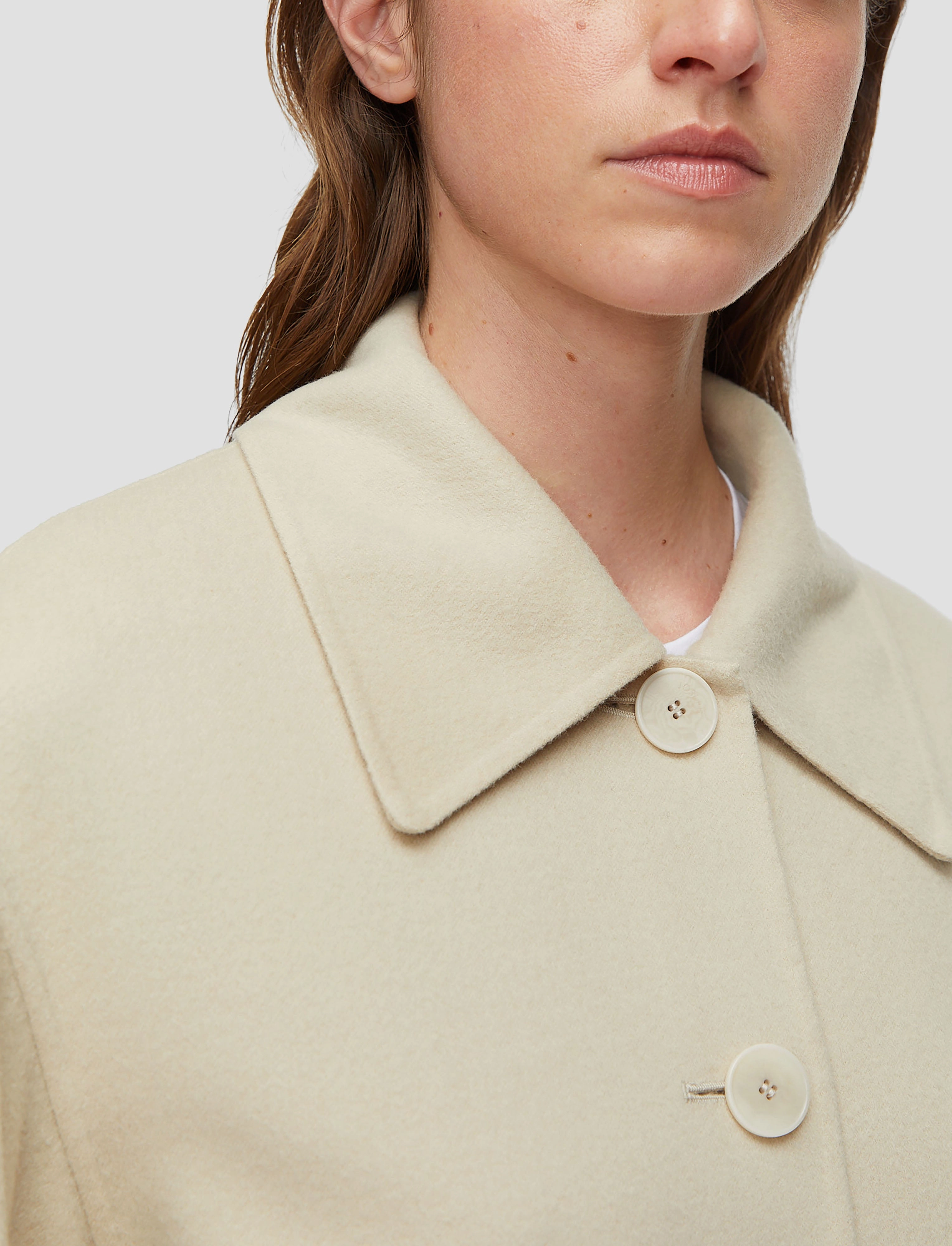 Gerrard Light Double Face Wool Jacket shopping spree