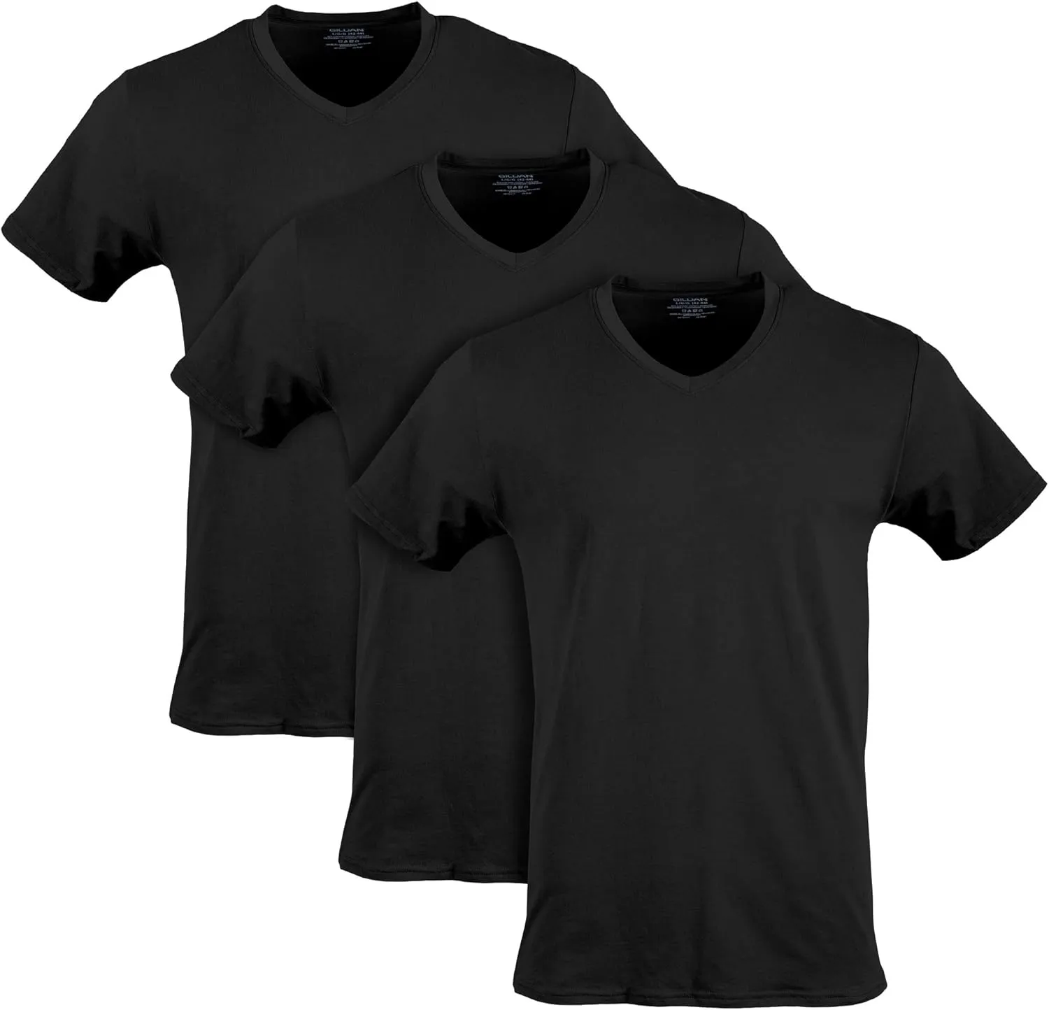 Gildan Men's Cotton Stretch T-Shirts, Multipack