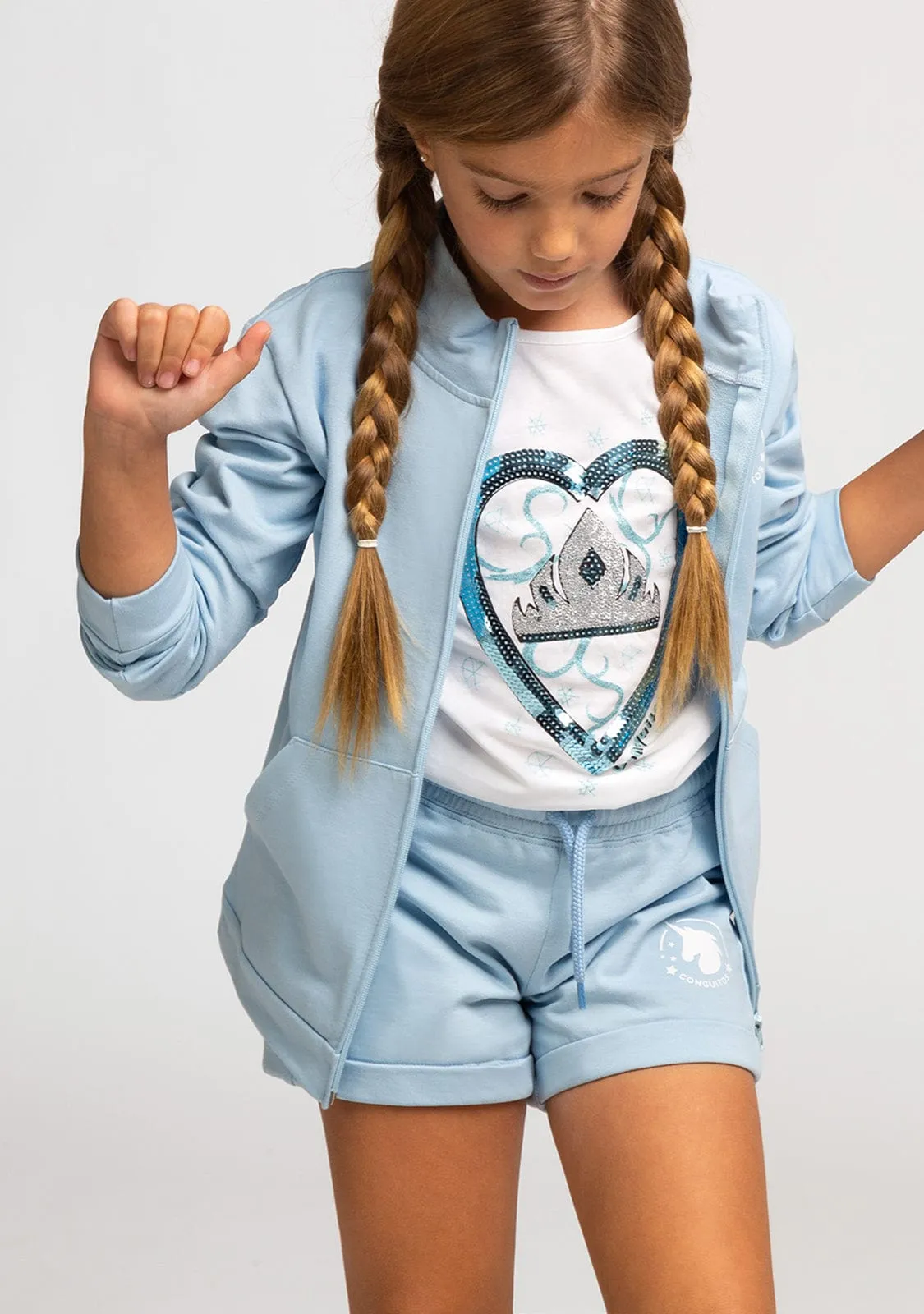 Girl's Fantasy Sequins T-Shirt