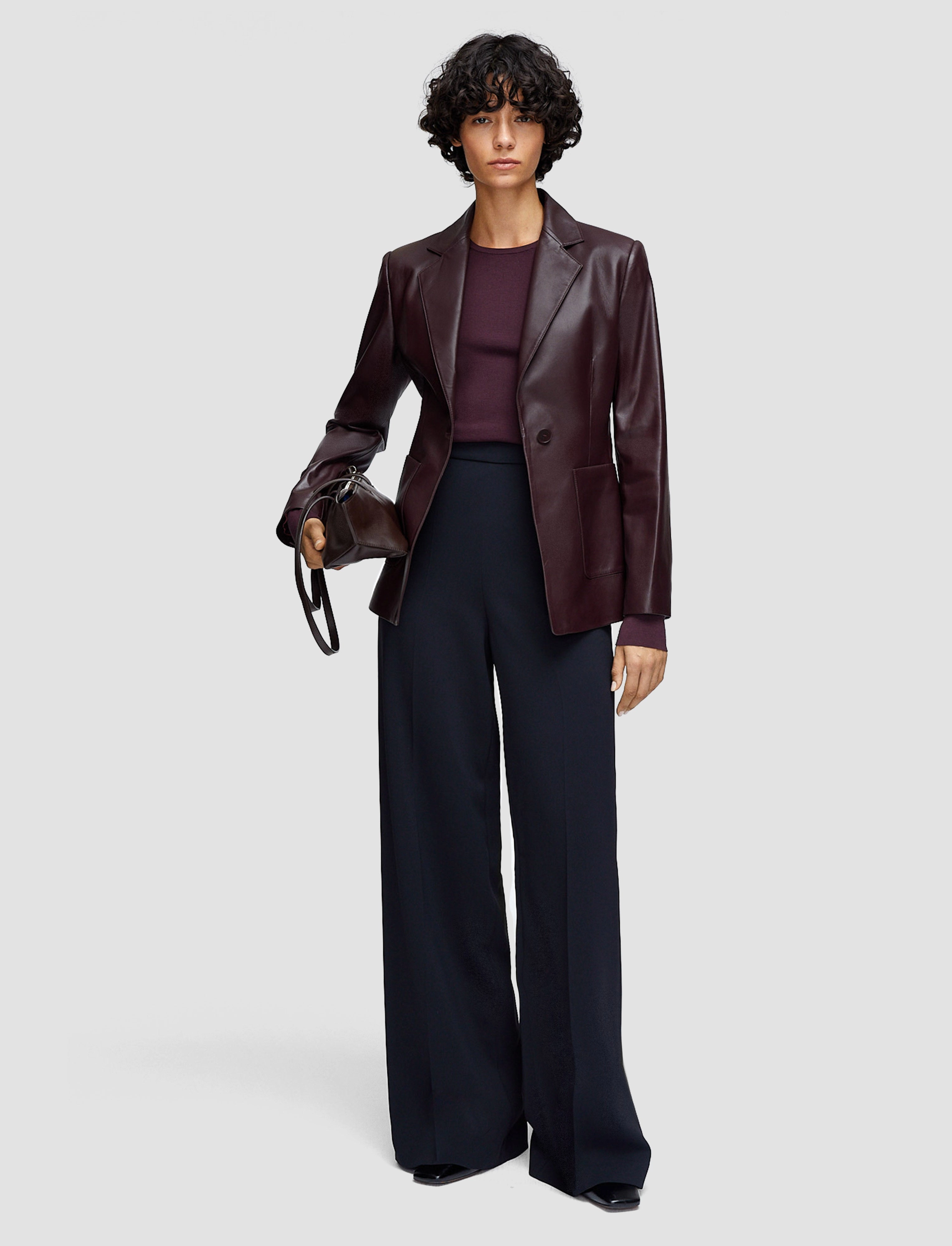 Glenview Nappa Leather Jacket Trail Travel Smooth Surface