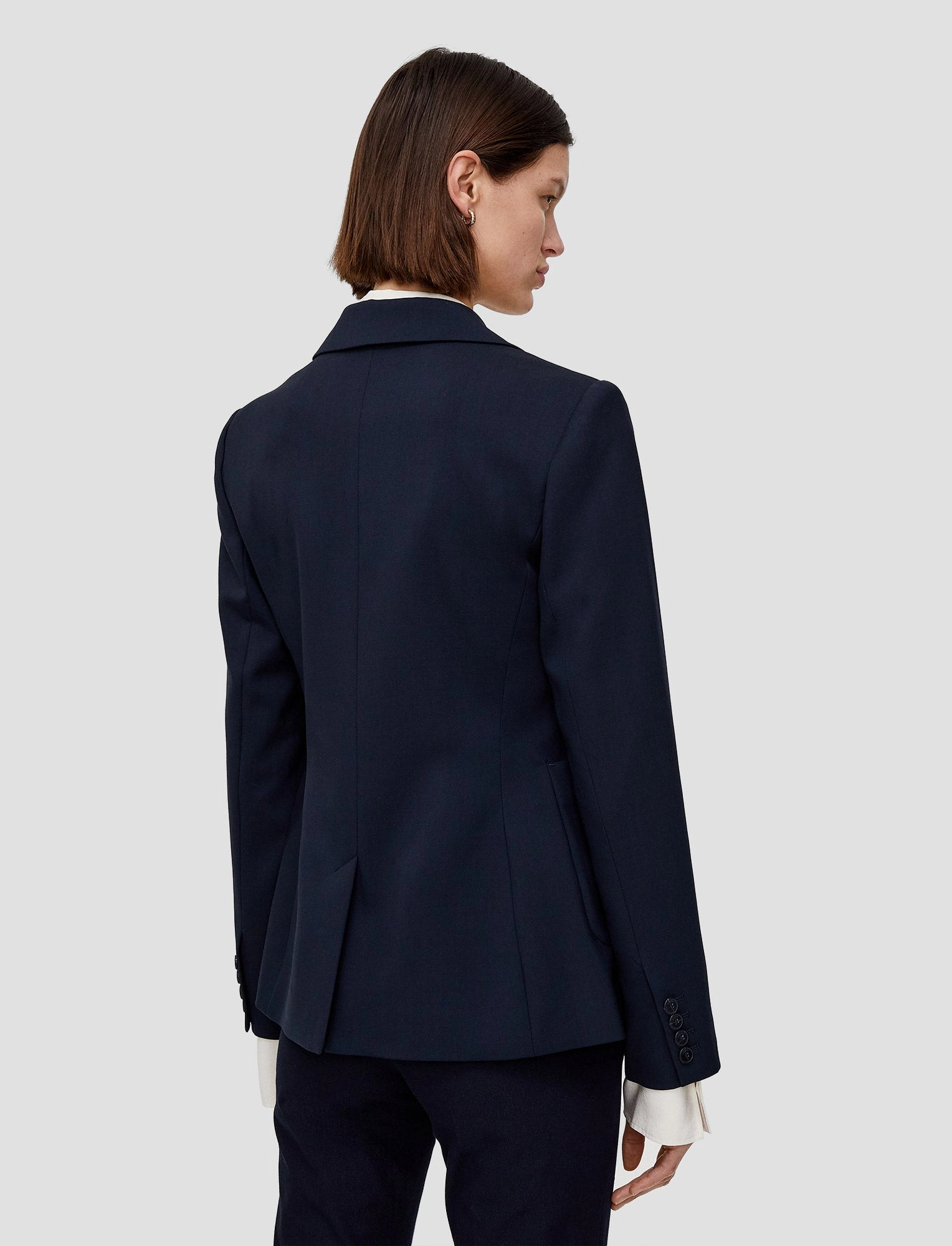 Suggestion Glenview Tailoring Wool Stretch Jacket