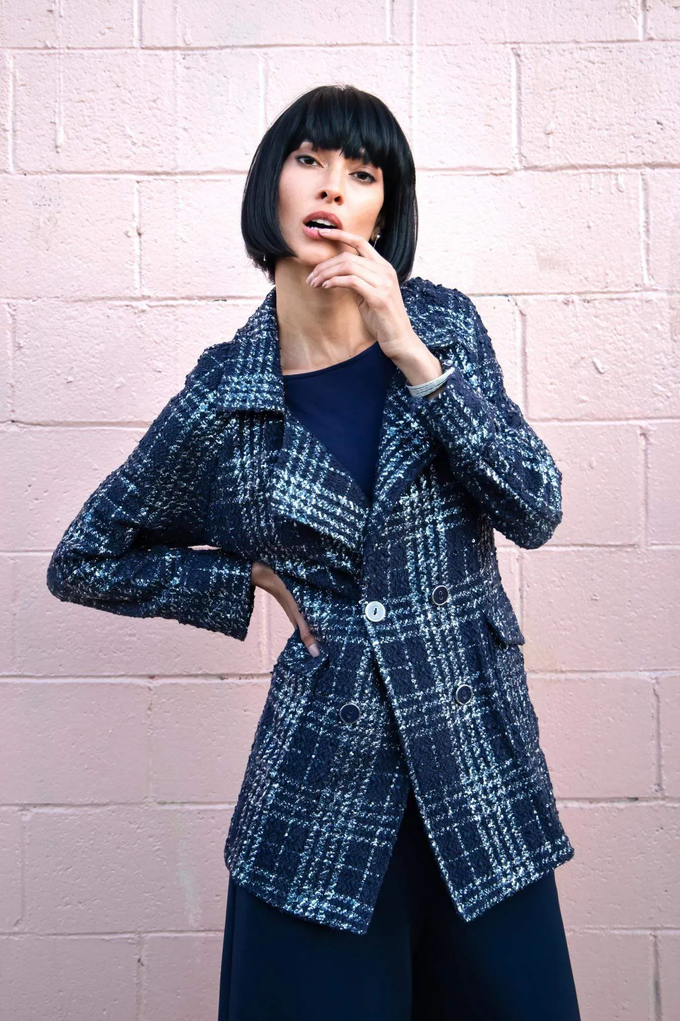 Logan Coat - Midnight Paris Insulated Warmth