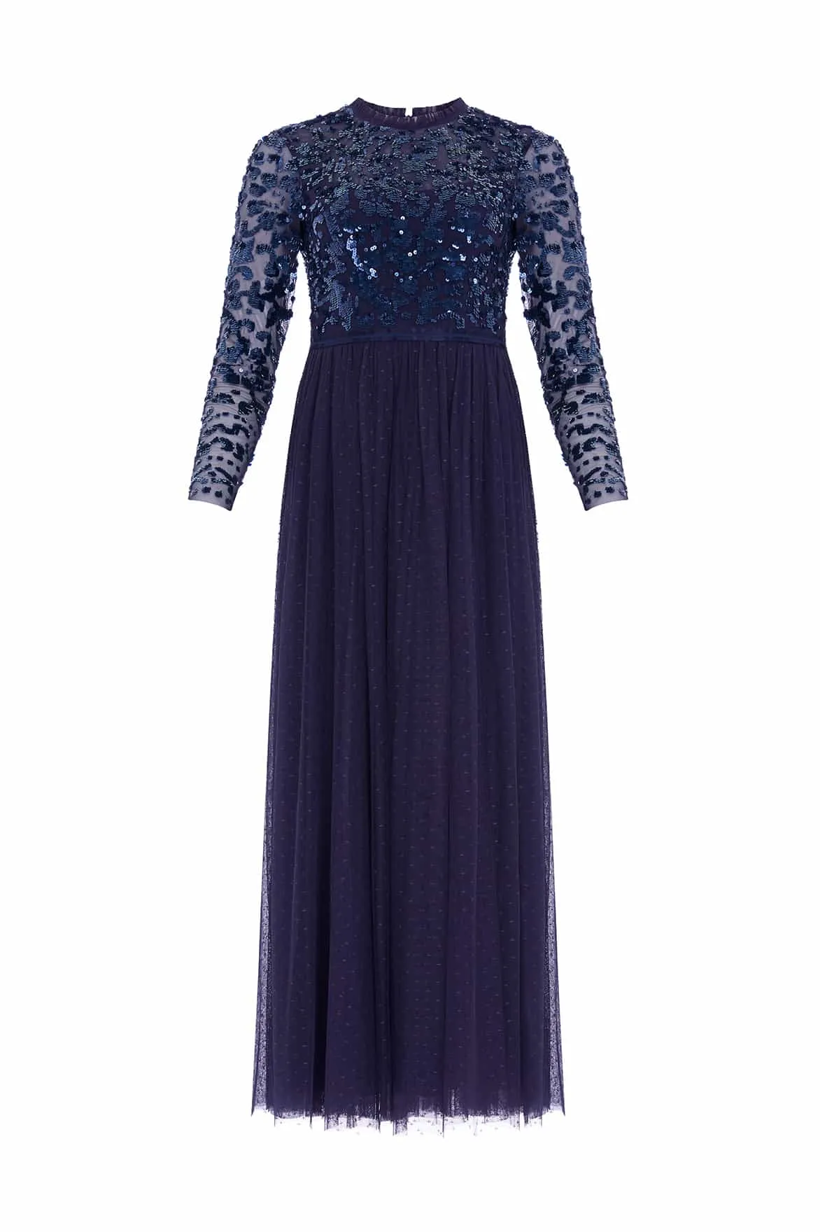 EasyCareMaterial Drawstring-Waist Tempest Bodice Ankle Gown