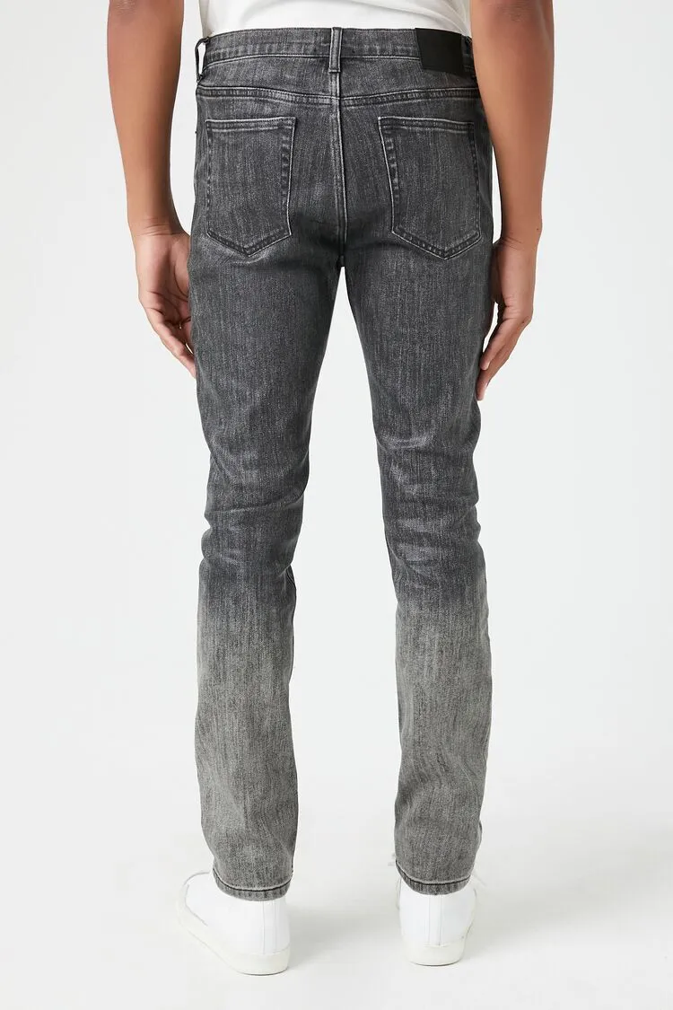 Gradient Wash Slim-Fit Jeans
