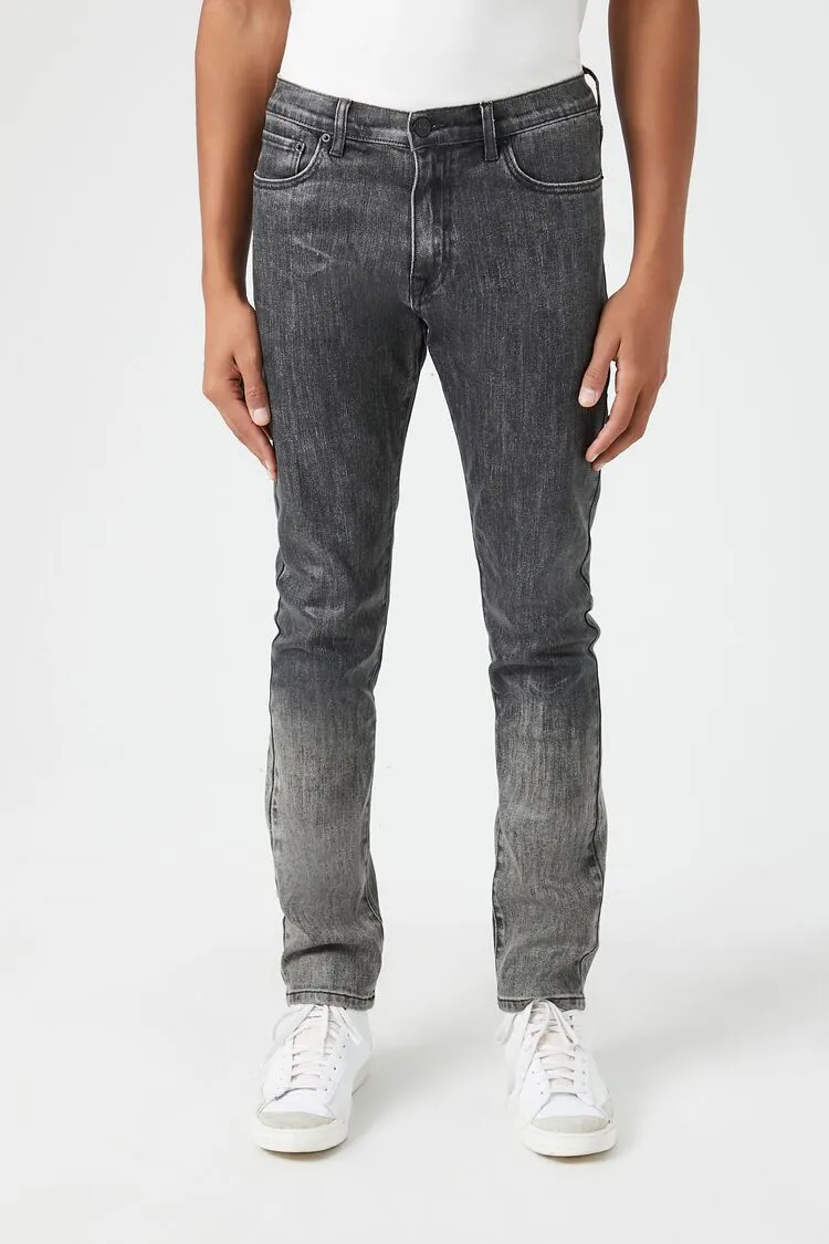 Gradient Wash Slim-Fit Jeans