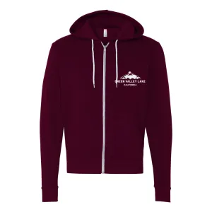 Green Valley Lake Mountain - Zip Up Hoodie