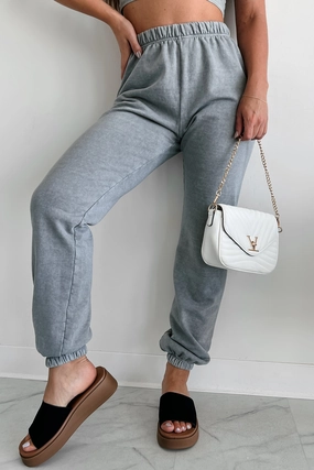 Grover Jogger Sweatpants (Grey) Layer Friendly