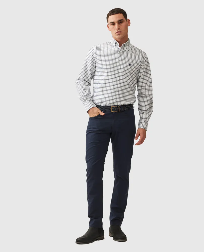 Gunn Check Oxford 3 Sports Fit Shirt