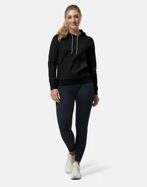 Gym Coffee Chill Pullover Hoodie (Womens) - Black