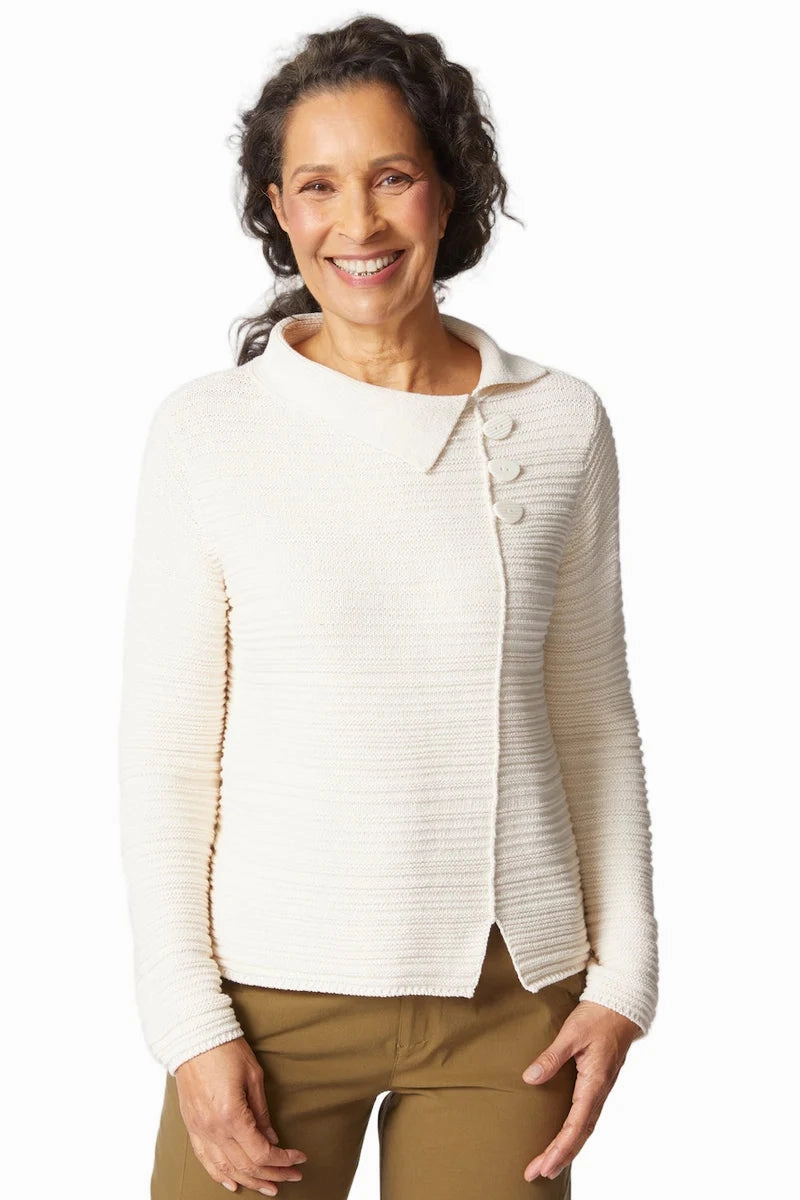 Habitat Fall For It Autumn Pullover in Natural Flexible Knit Blend