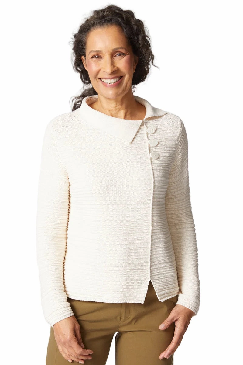 Habitat Fall For It Autumn Pullover in Natural Bonded Seam Durability