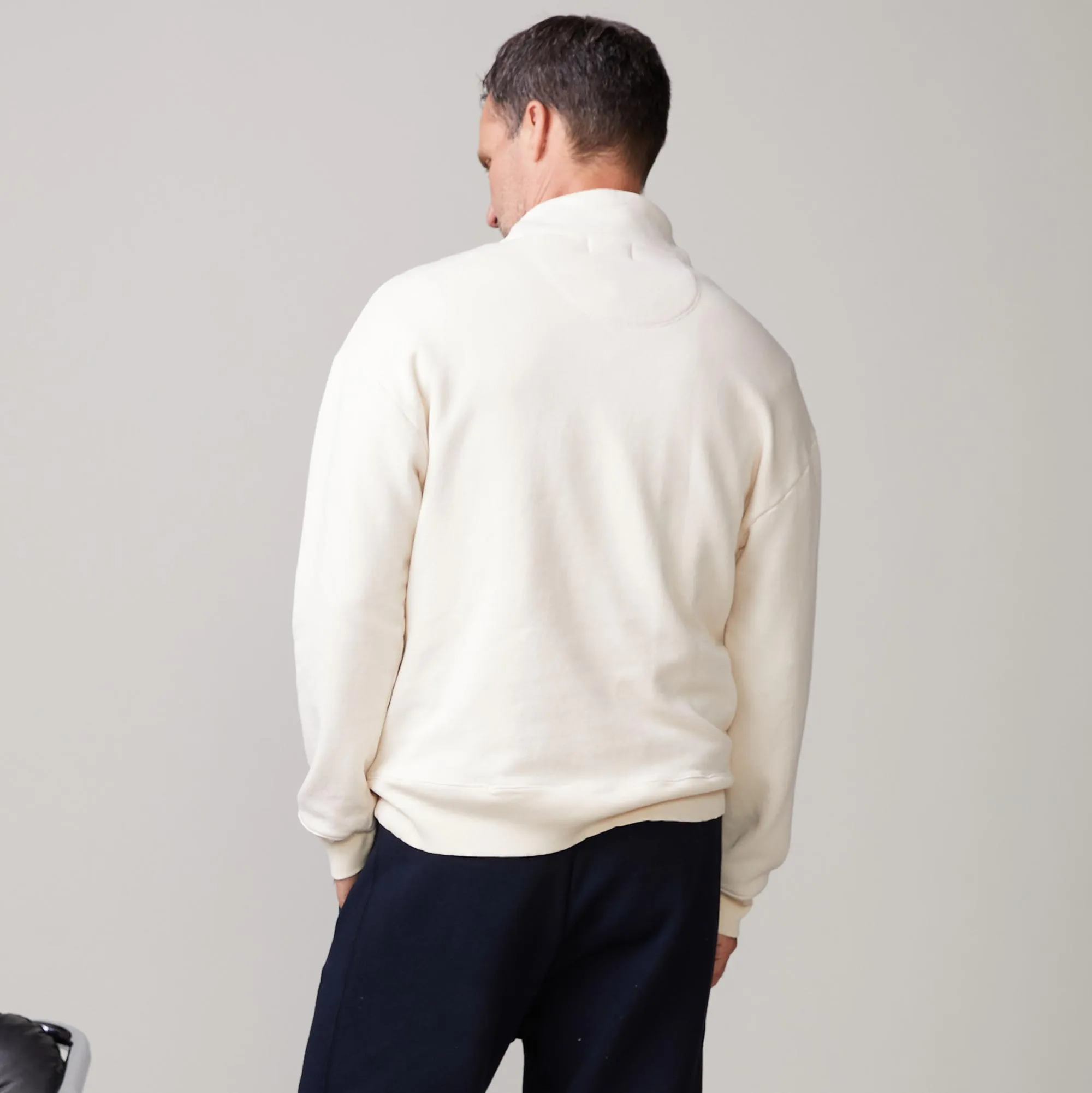 Half Zip Sweatshirt NonChafe Lining