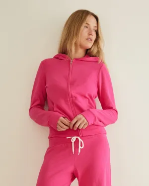 Playful Cut Softfleece Zip Up Hoody