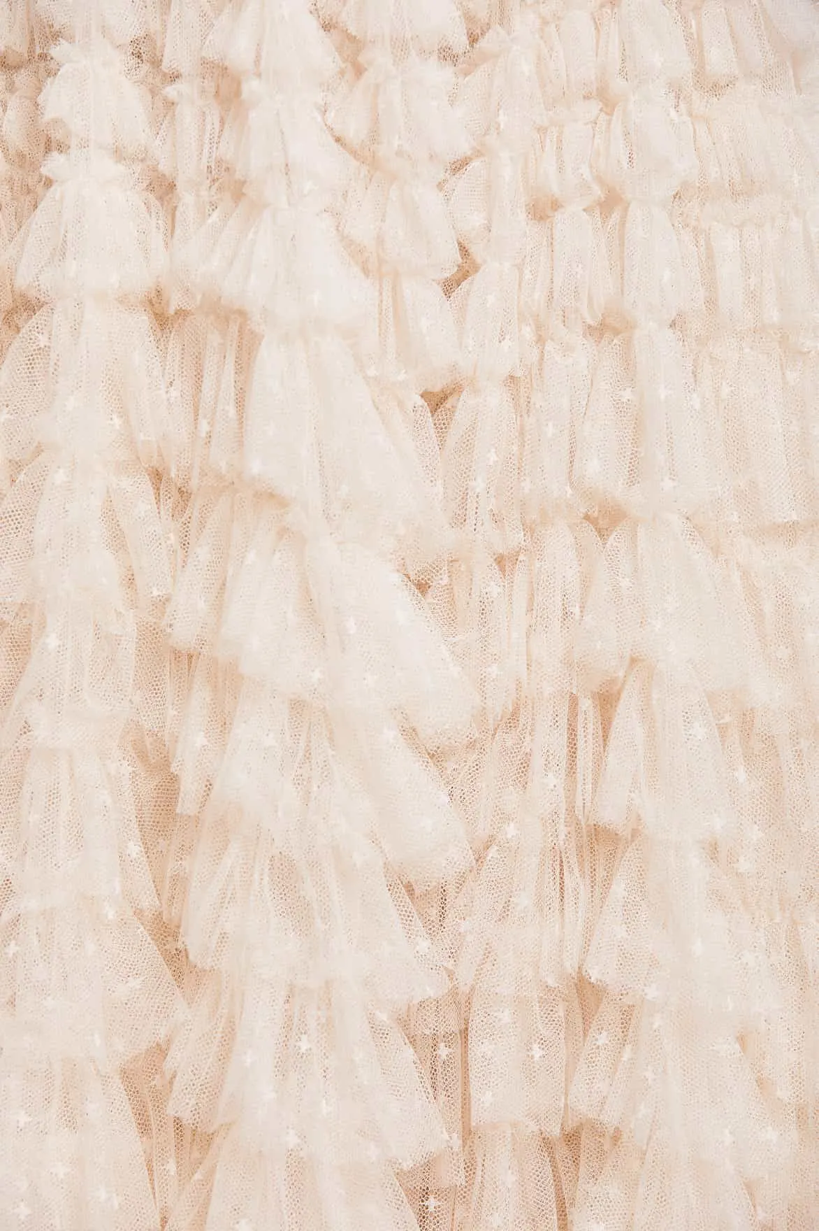 Hattie Ruffle Strapless Ankle Gown Garden Fresh