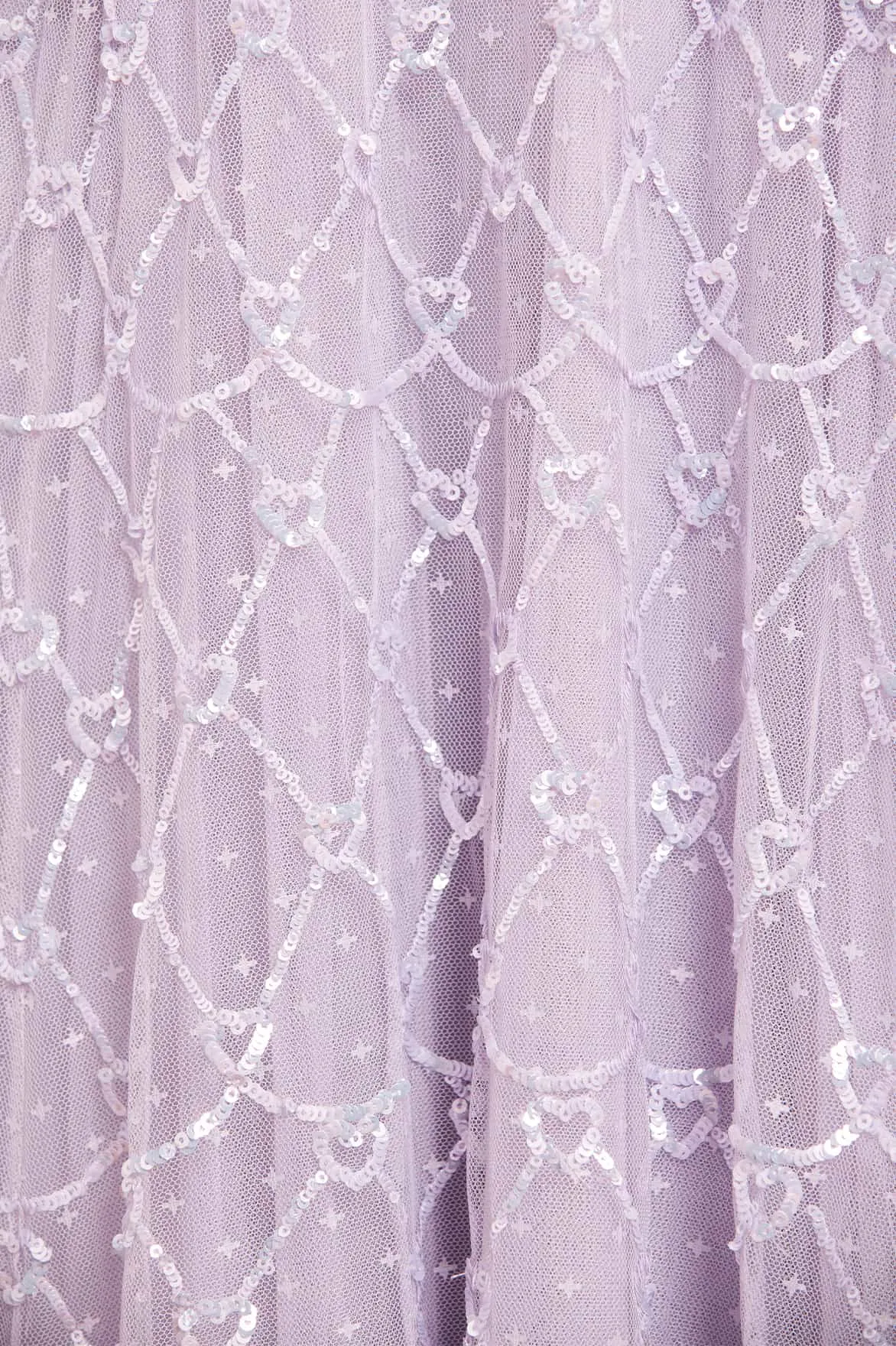 Versatile-Style Garden-Party Heart Lattice Ankle Gown